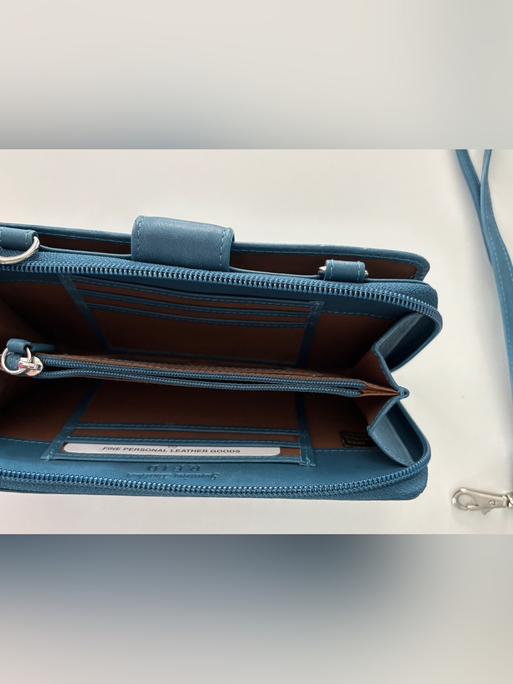 Blue Wallet/Crossbody - Picture 3 of 3